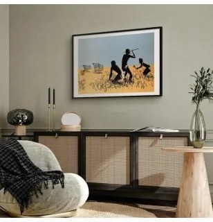 Poster - Bargain Hunters Cornice nera con margine 90x60