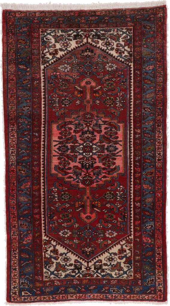 Hamedan Tappeto 110 x 190 (Iran) Annodato A Mano