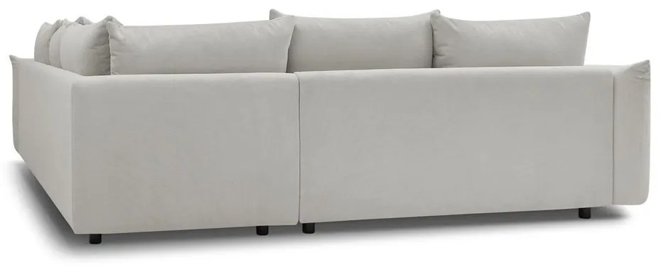 Divano angolare in grigio chiaro Ernest – Bobochic Paris