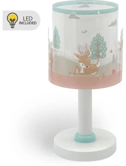 Dalber 61271N - Lampada LED per bambini LOVING DEER 1xG4/4W/230V multicolore
