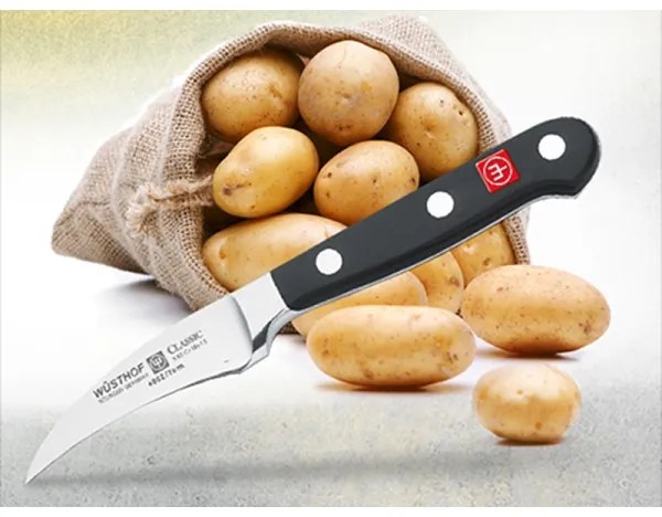 Wüsthof - Coltello da cucina per sbucciare CLASSIC 7 cm nero