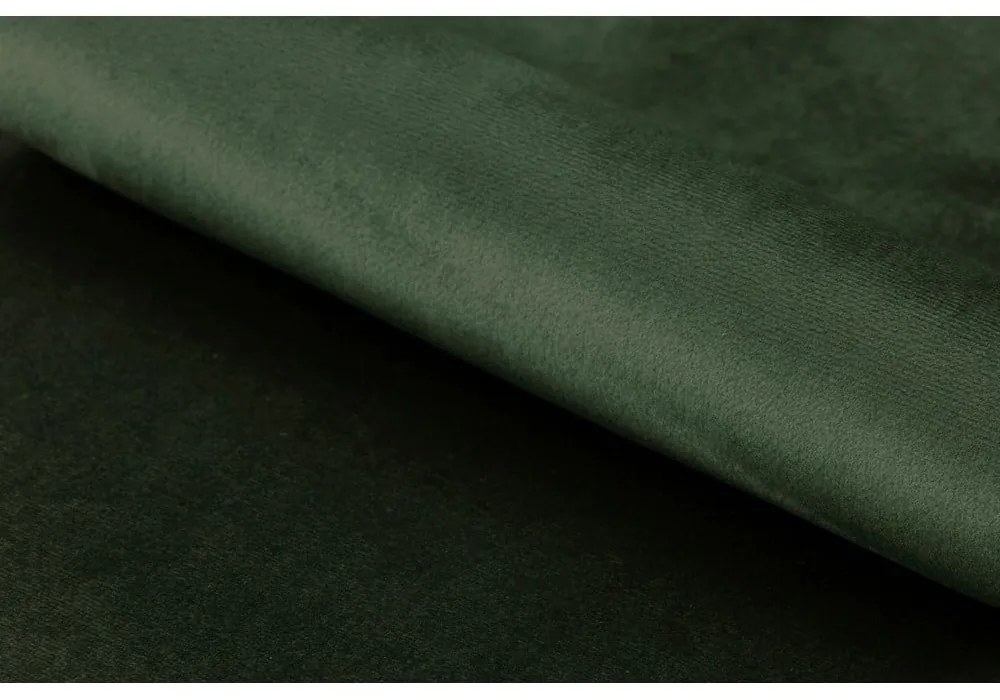 Poltrona verde con rivestimento in velluto Alba – Actona