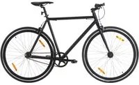 Bicicletta a Scatto Fisso Nera 700c 51 cm 92249