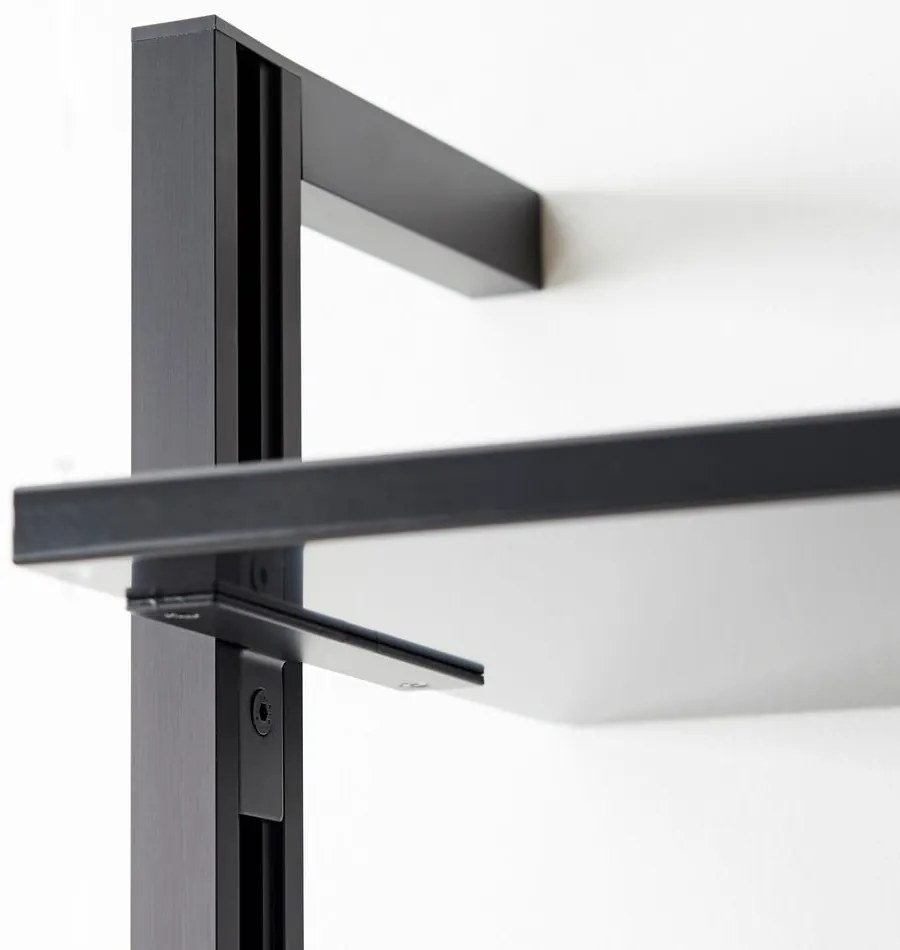 Libreria nera in rovere 94x210 cm Edge by Hammel - Hammel Furniture