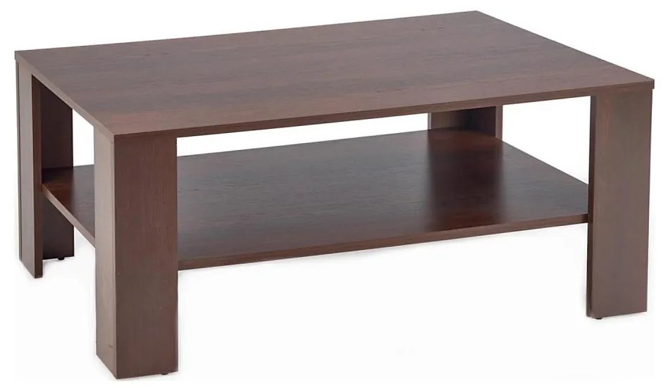 Tavolino KWADRO 53x110 cm scuro noce