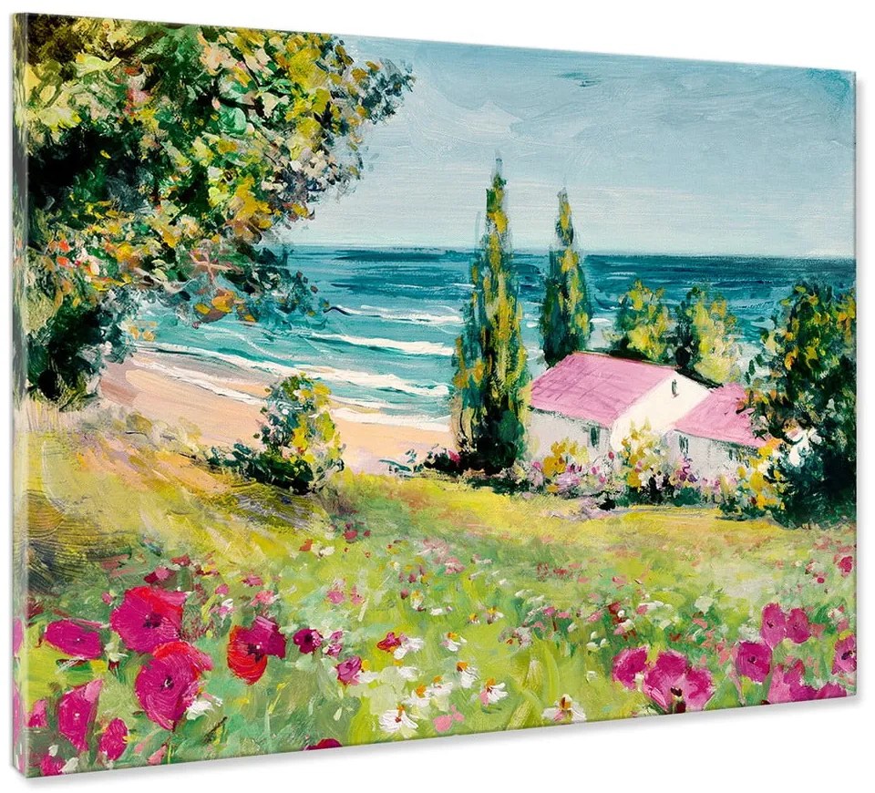 Dipinto 85x113 cm Idyll View - Styler