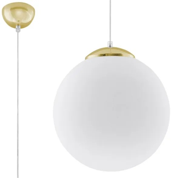 Sollux SL.0716 - Lampadario su filo TOYA 1xE27/60W/230V d. 30 cm