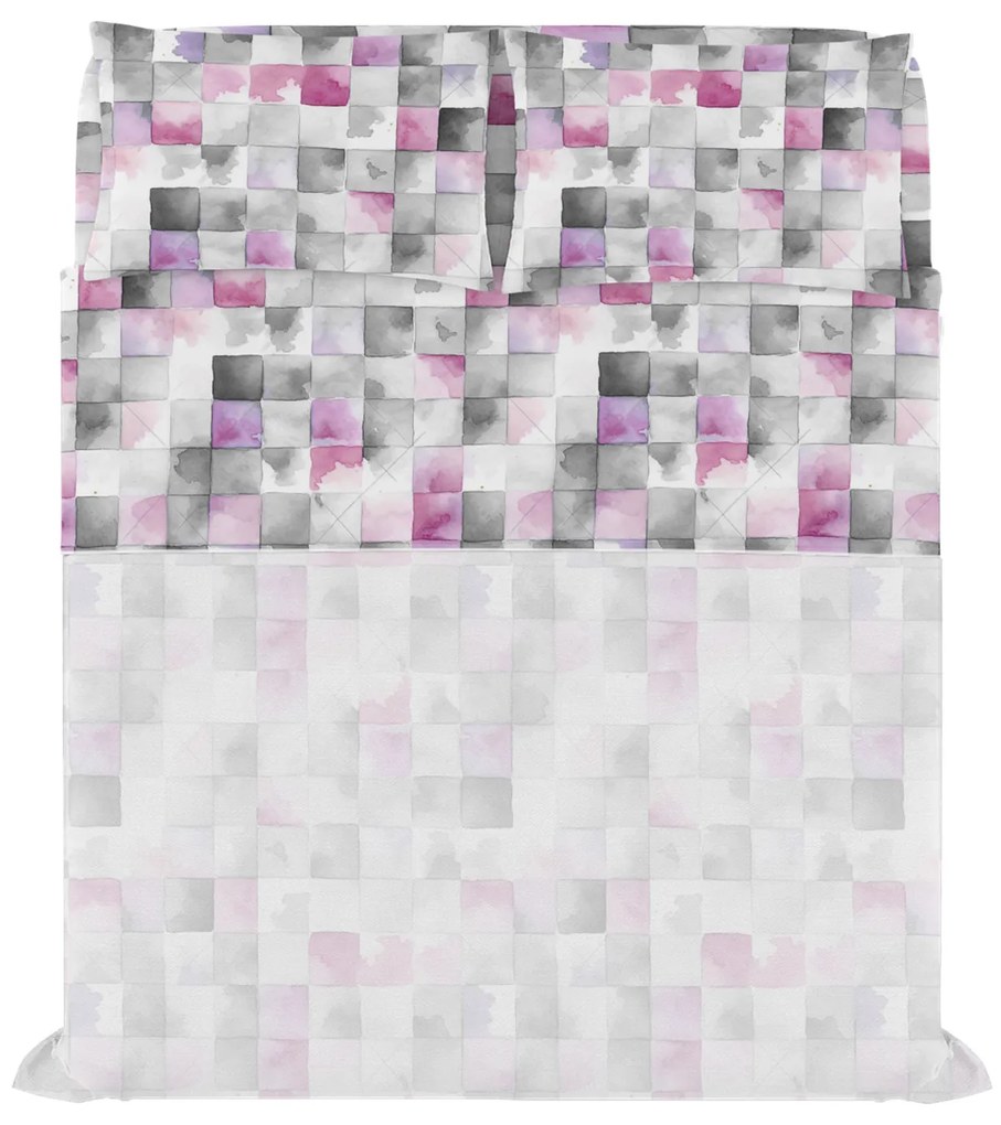 Completo letto matrimoniale quadrati Ili Datex