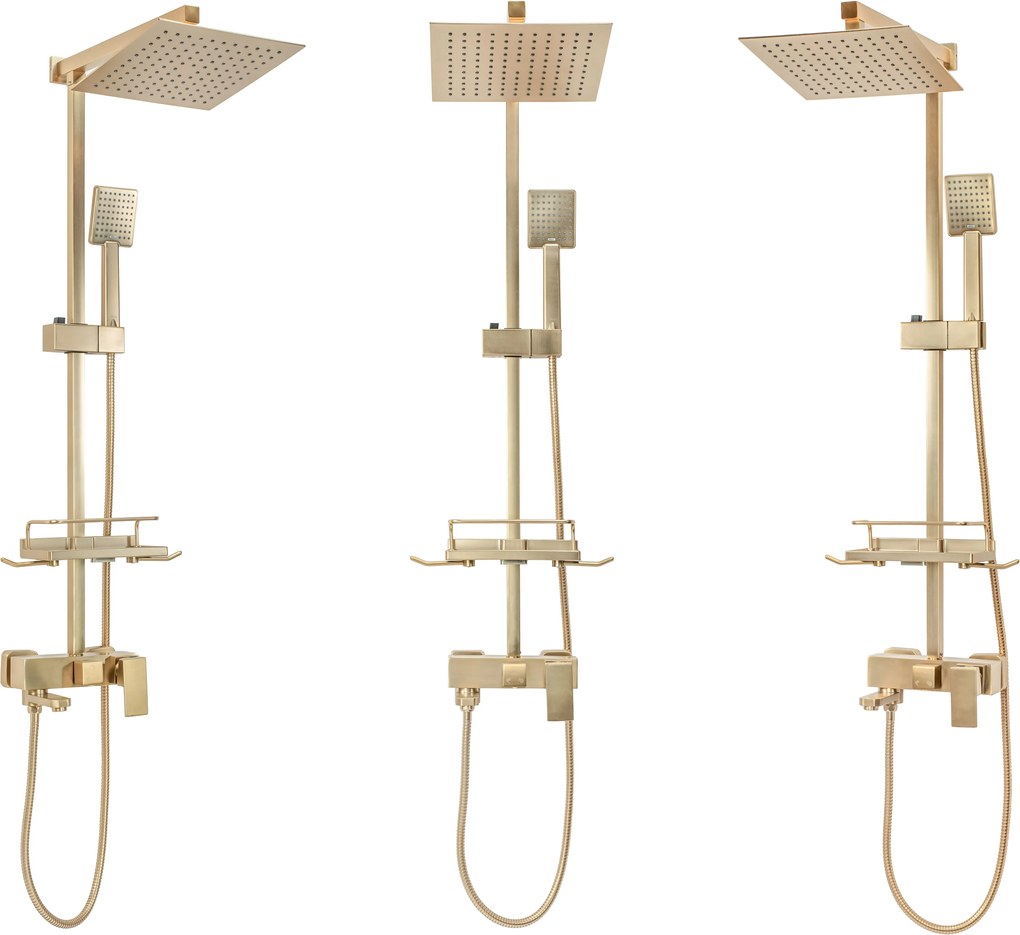 Set doccia REA JACK BRUSHED GOLD