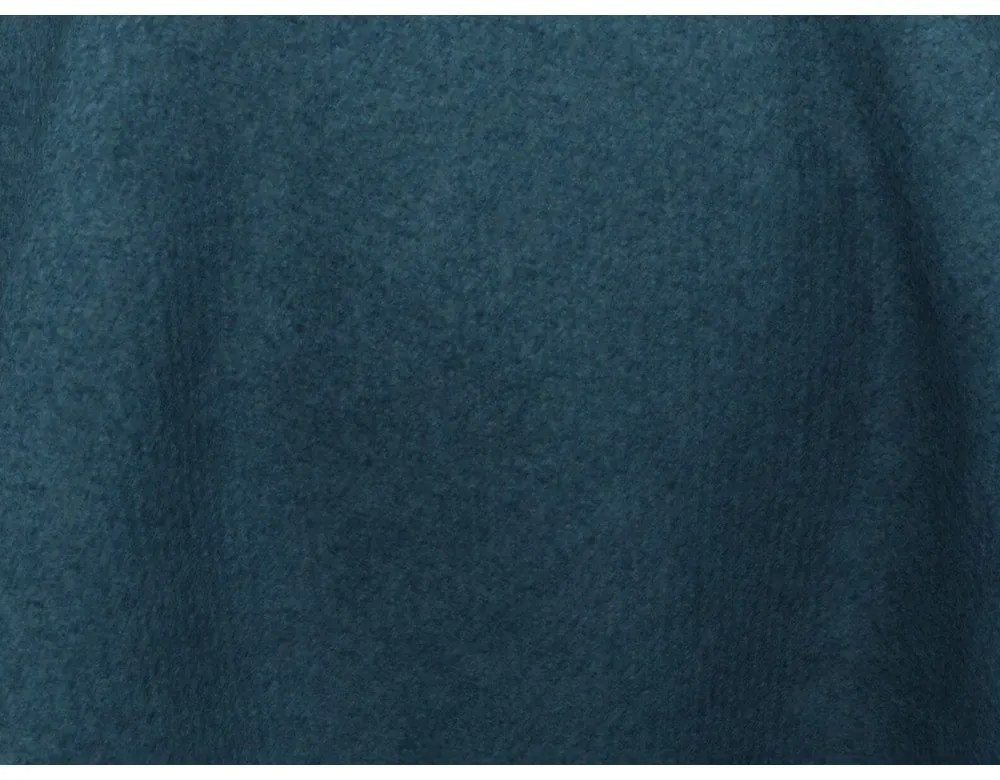 Sedia da pranzo blu in imbottito Maia – Makamii