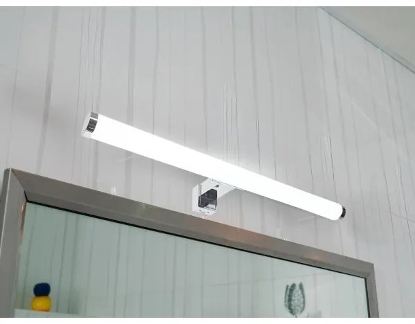 Lampada a LED per specchio da bagno 10W/230V 45 cm IP44 cromo lucido