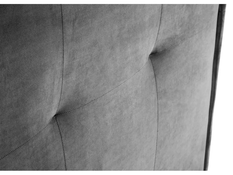 Testiera grigia 180x120 cm Monica - Milo Casa