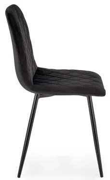 Sedia da pranzo ORIS, 1 pezzo, nera