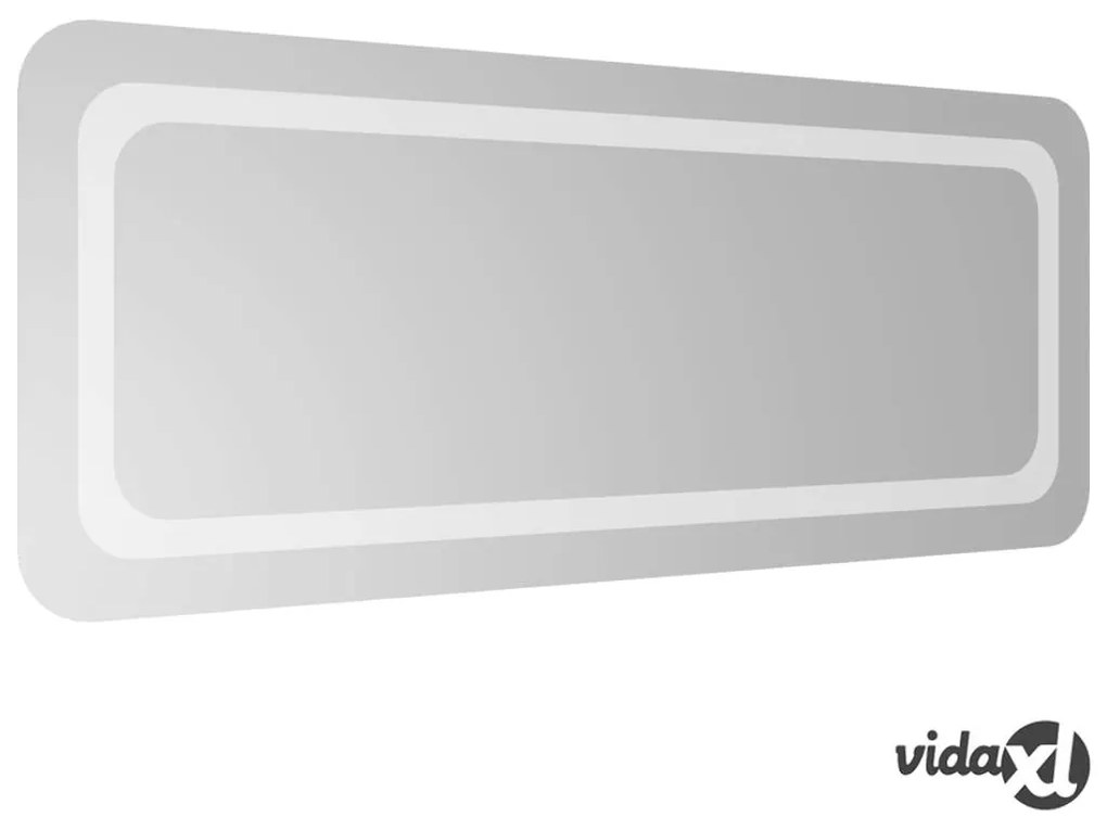 vidaXL Specchio da Bagno con Luci LED 40x100 cm