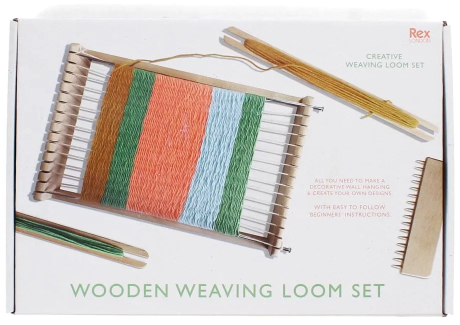 Set creativo Weaving Loom Set - Rex London