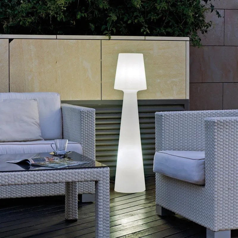 Lampada da esterno senza fili Lola bianco , luce colori cangianti IP65 NEWGARDEN