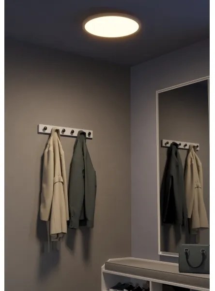 Eglo 900758-Plafoniera LED dimmerabile SARSINA-Z 33,5W/230V diametro 45 cm bianco