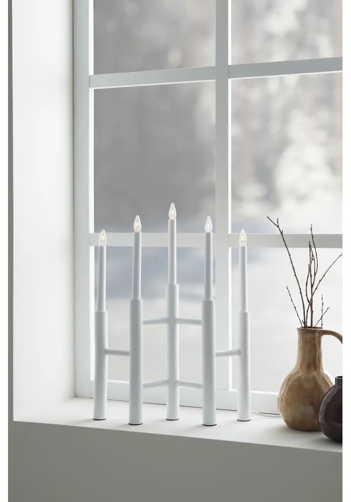 Decorazione luminosa natalizia bianca Cassiopeia - Markslöjd