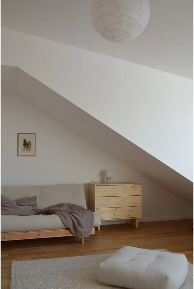 Cassettiera in legno di pino naturale Kommo - Karup Design