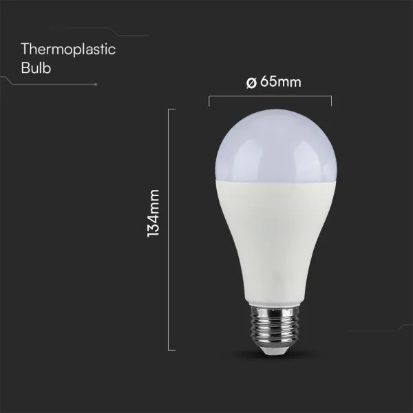 Lampadina LED SAMSUNG CHIP A65 E27/15W/230V 6500K