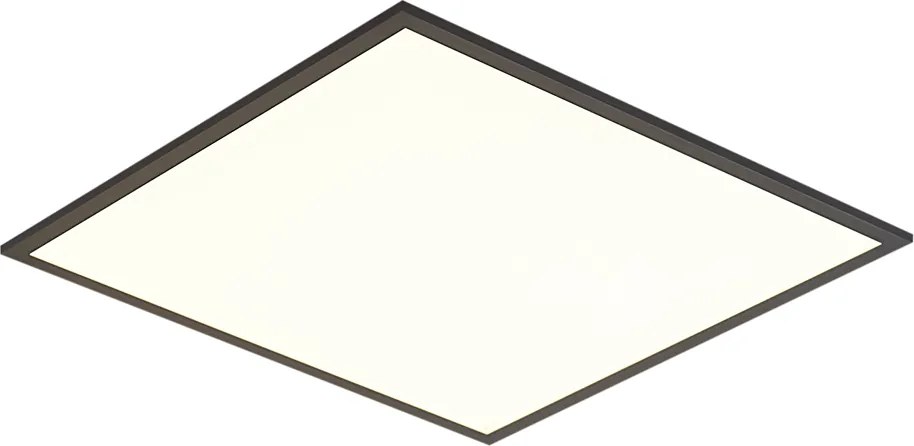 Pannello LED nero quadrato con LED dimmerabile a 3 livelli - Reeves