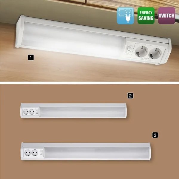 Rabalux 2322 - Lampada sottopensile BATH G13/15W/230V