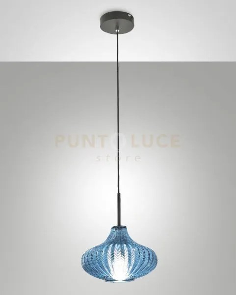 Budelli sospensione azzurro 3723-40-244