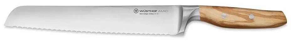 Wüsthof - Coltello da cucina AMICI 23 cm in legno d'ulivo
