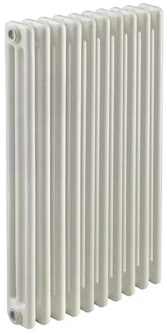 Radiatore acqua calda EQUATION Comby in acciaio 3 colonne, 10 elementi, interasse 685 mm, bianco