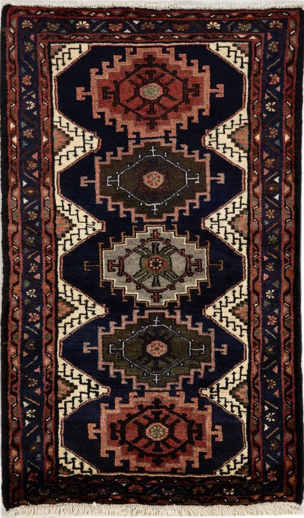 Shiraz Tappeto persiano 130x80 (Iran) Annodato A Mano