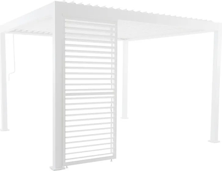 Parete per pergola NATERIAL Astra bianco L 92,6 x L 11 cm