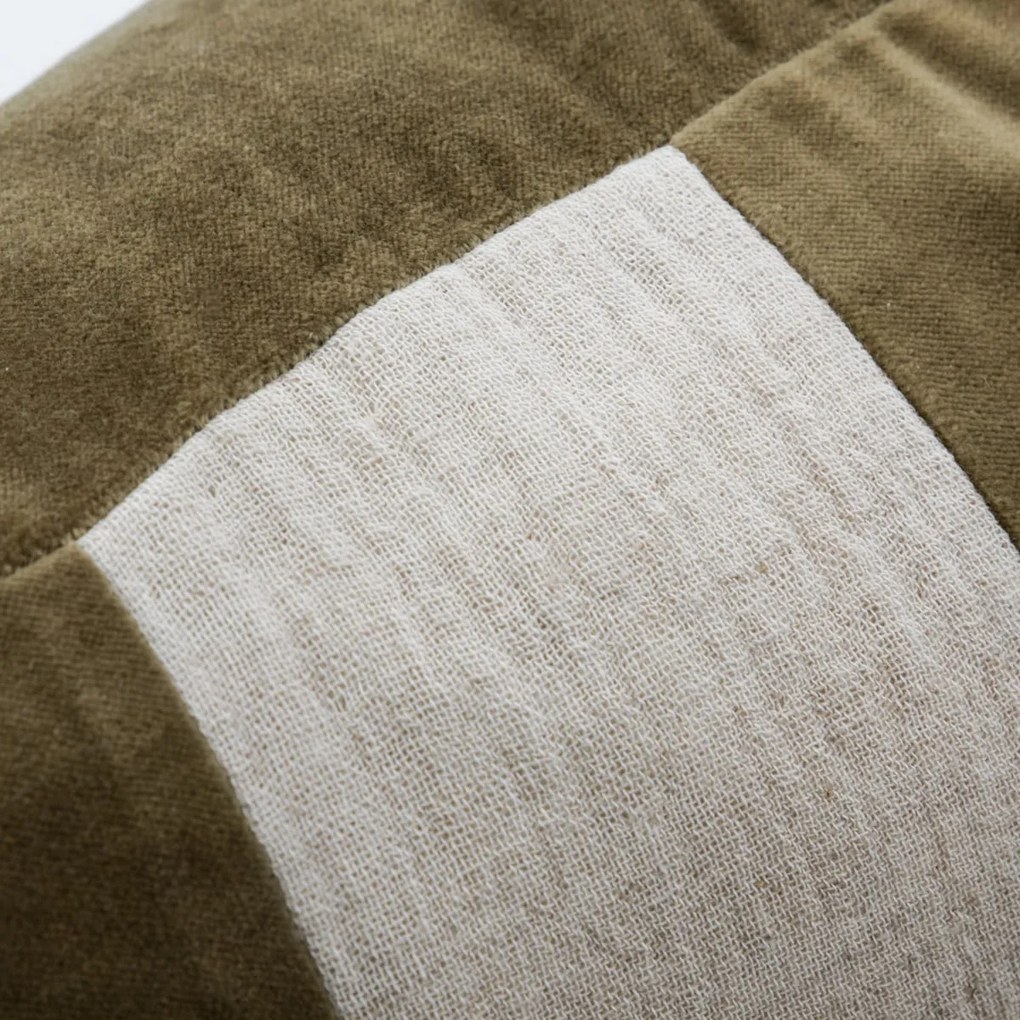 Tikamoon - Cuscino in lino 60x40 cm Sono ambre