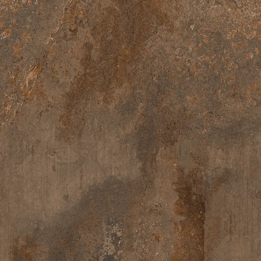Gres Porcellanato Effetto Metallo Ossidato Corten 80X80 - Efrt050
