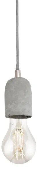 Eglo 95522 - Lampadario SILVARES 1xE27/60W/230V