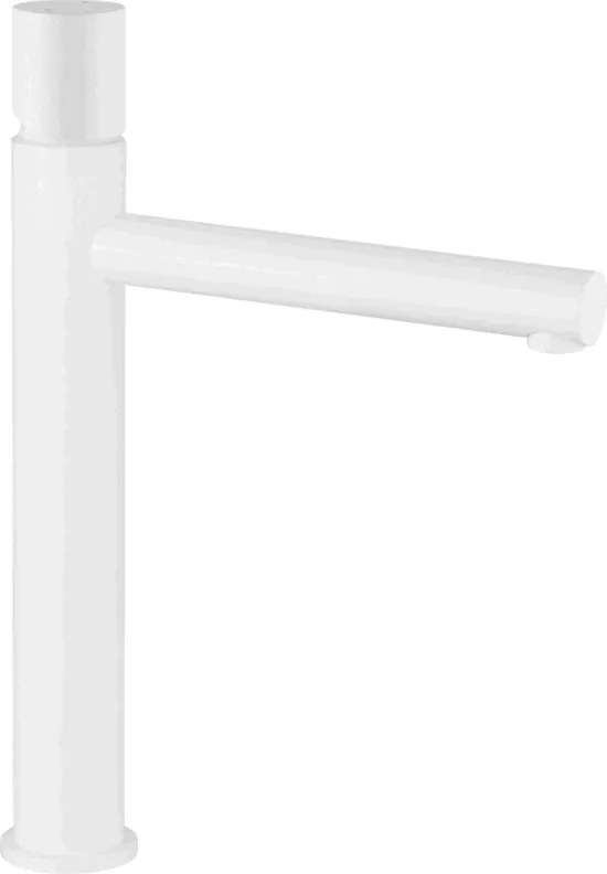Mexen Elba One rubinetto lavabo alto, bianco - 74111-20
