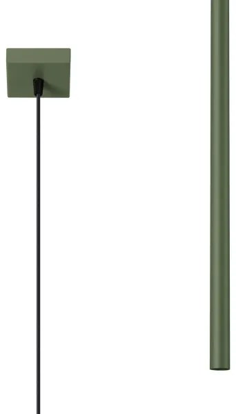 Sollux SL.1518 - Lampadario a sospensione con filo PASTELO 1xG9/8W/230V verde