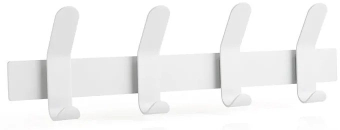 Appendiabiti da parete in metallo bianco A-Rack - Zone