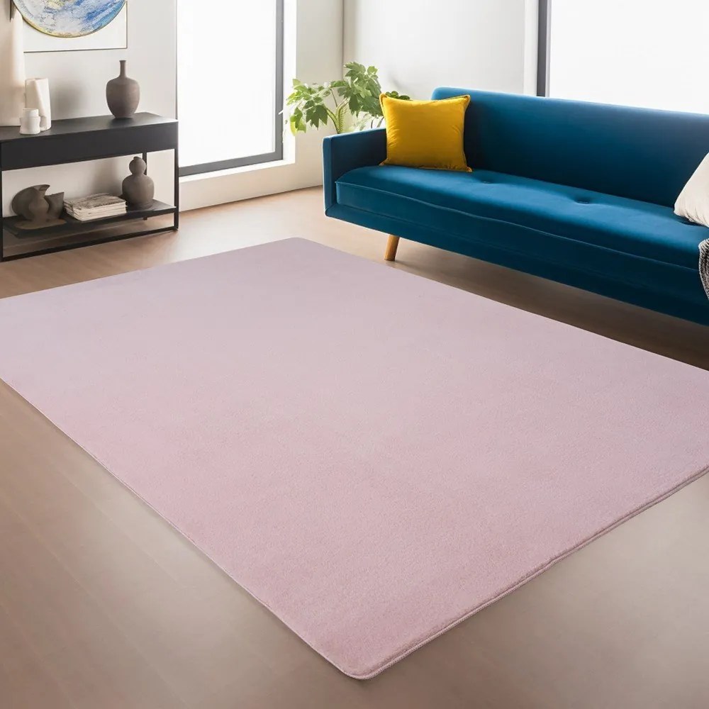Tappeto rosa chiaro lavabile 140x200 cm Joy 1400 – Ayyildiz Carpets