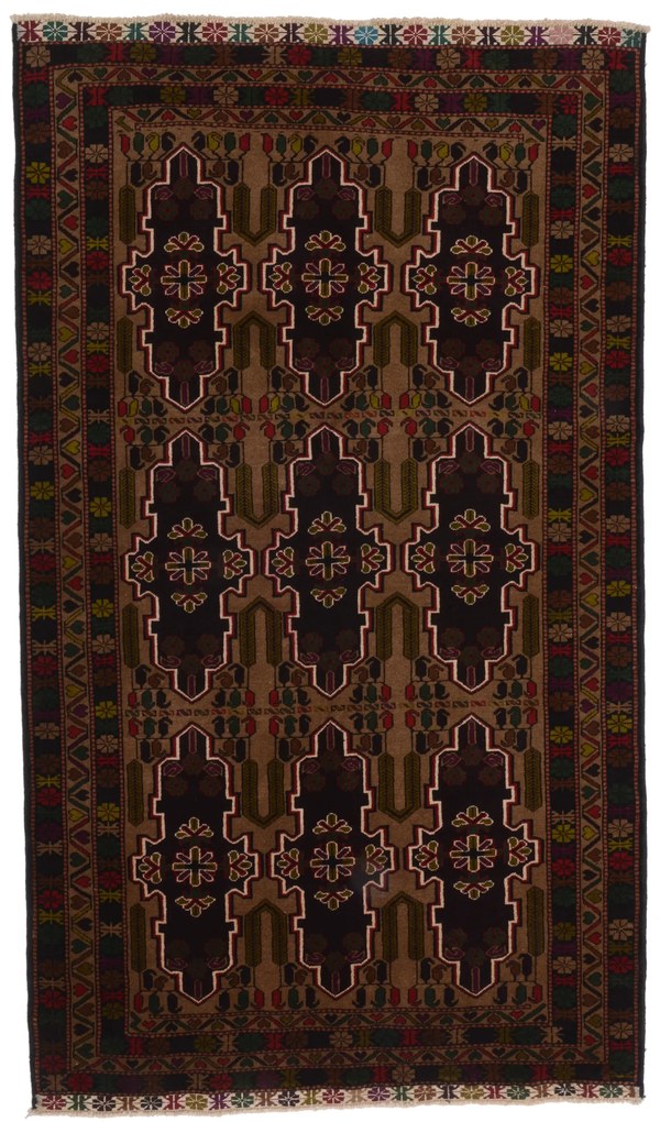 Beluch Tappeto 200x110 (Afghanistan) Annodato A Mano
