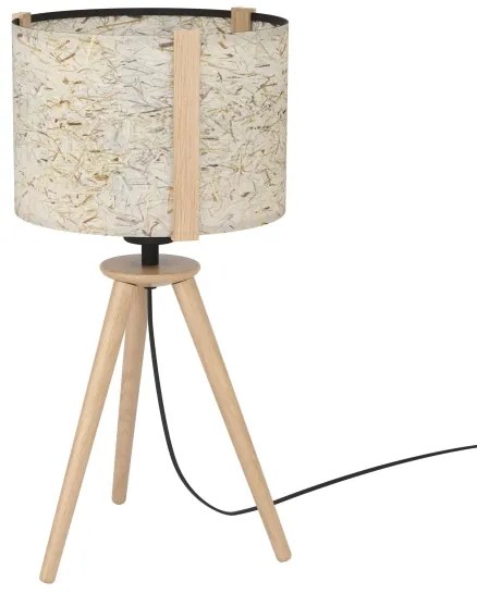 Eglo 390325 - Lampada da tavolo HONTONGAS 1xE27/25W/230V beige