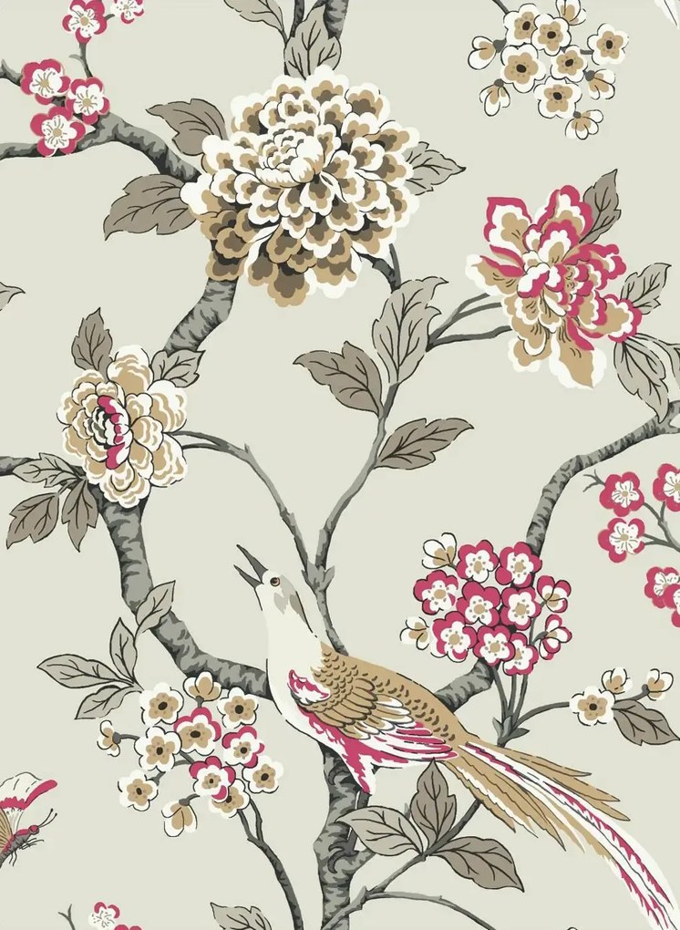Coordonne Carta da parati Bird Song - Swan