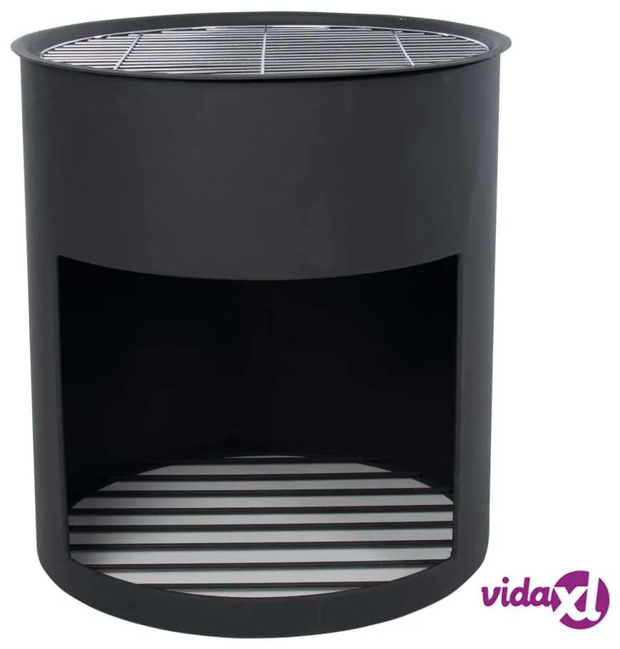 RedFire Braciere Milshire Nero in Acciaio