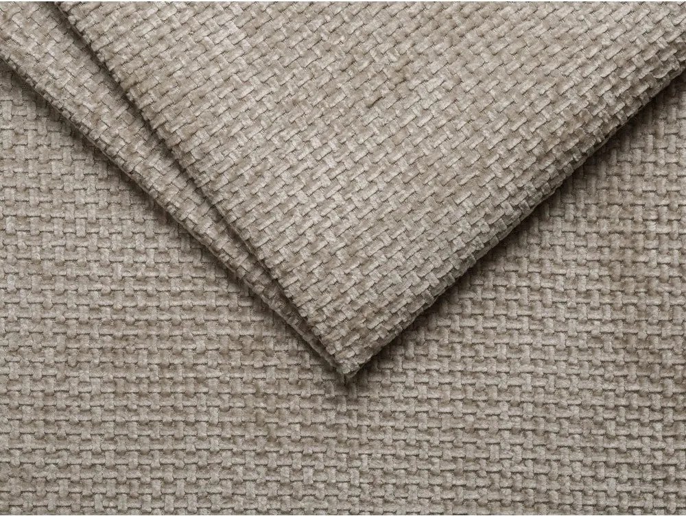 Letto singolo imbottito beige senza testiera 90x200 cm Whale – Micadoni