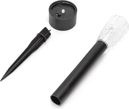 Aigostar - Lampada solare LED LED/0,006W/1,2V 29,7 cm nero 6500K IP44