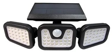 Faro solare con sensore LED/15W/3,7V 2400 mAh IP54 4500K