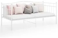 Telaio Divano Letto Bianco in Metallo 90x200 cm 324780