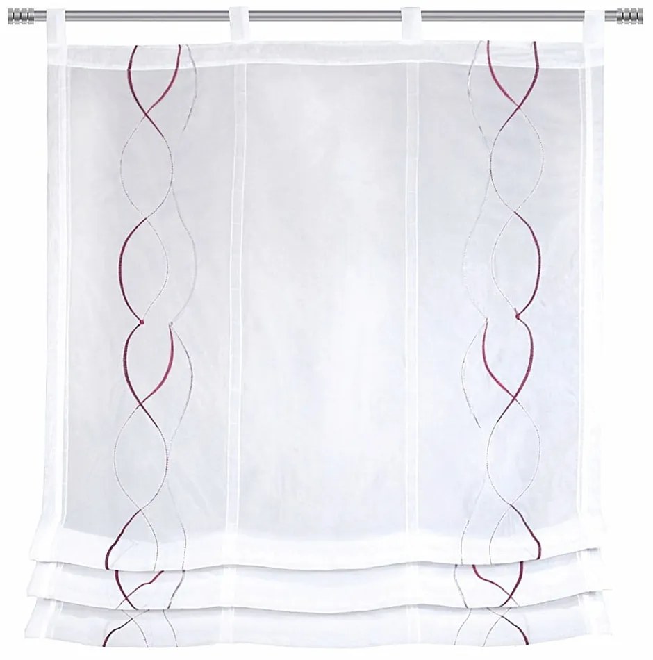 Tenda a pacchetto romana bianca 80x120 cm – Sehlbach