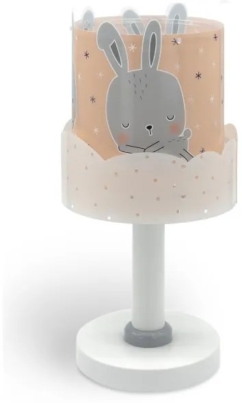 Dalber 61151S - Lampada per bambini BUNNY 1xE14/40W/230V arancio