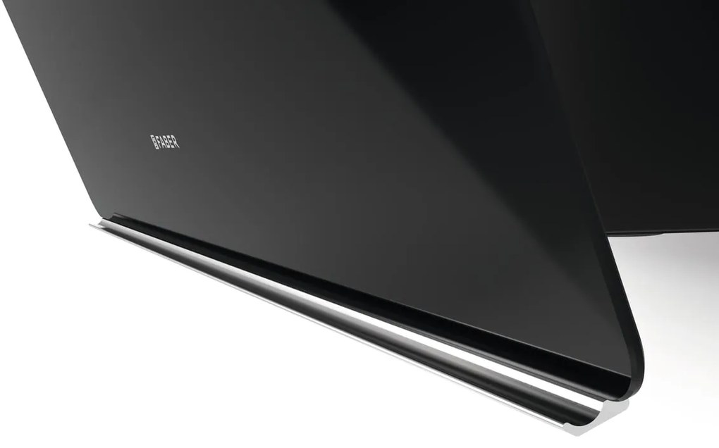 Cappa a parete GLAM LIGHT ZERO DRIP BK A80 FABER nero L 80 cm