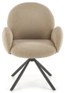 Sedia da pranzo KIVA, 1 pezzo, marrone